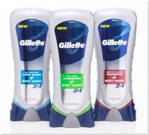 Gillette Body Washes