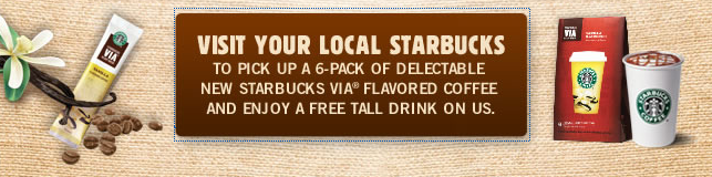 starbucks free coffee offer with purchase of 6-pack via