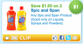 spic span cleaner coupon