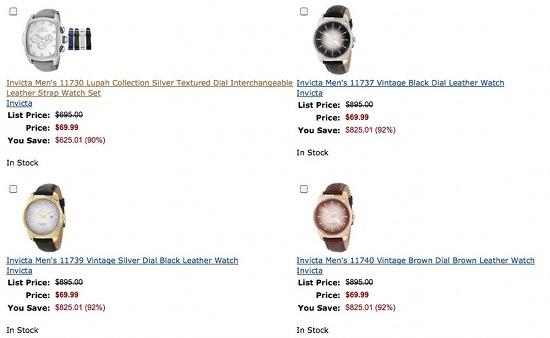 Invicta Watch: Watches: Amazon.com