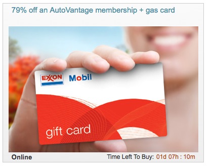 AutoVantage Coverage Like AAA 6 Month Membership and $20 Gas Gift 