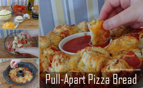 What is a recipe for pull-apart bread?