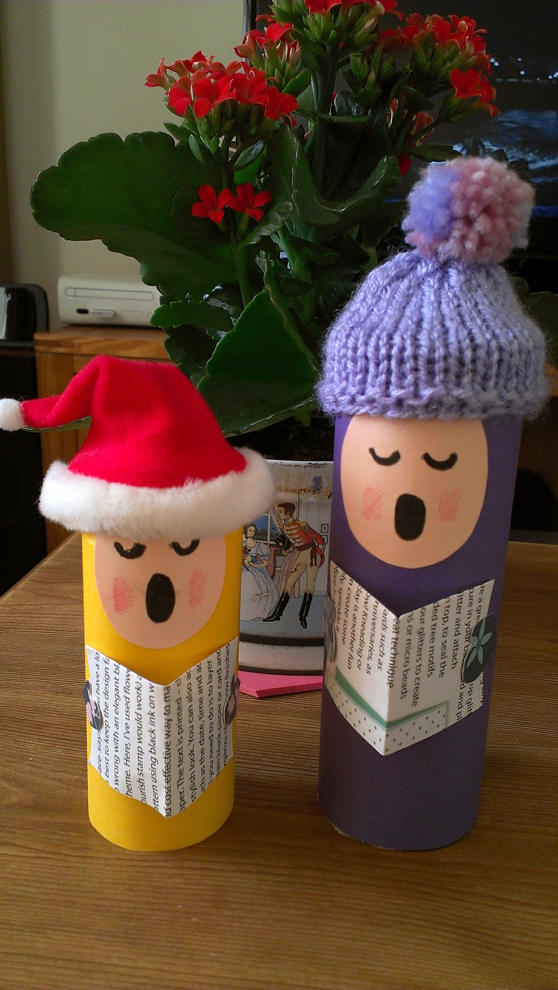 Craft With Toilet Paper Rolls For Christmas 