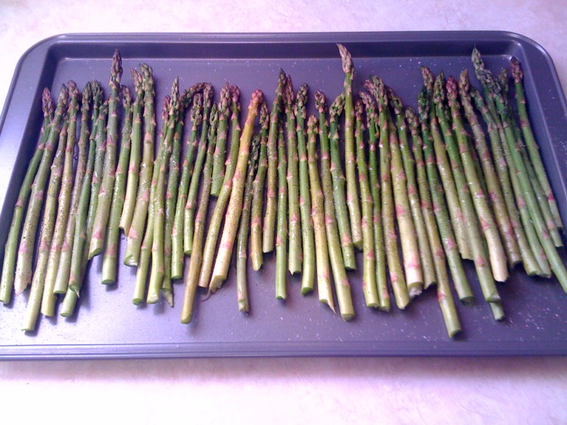 Creamy Roasted Asparagus from The Thrifty Couple Kitchen #1