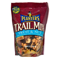 free planters trail mix with coupon
