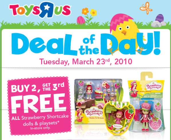 strawberry shortcake deals coupons free