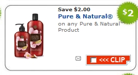 Pure and Natural soap coupon