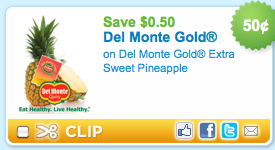 del monte fresh pineapple coupon