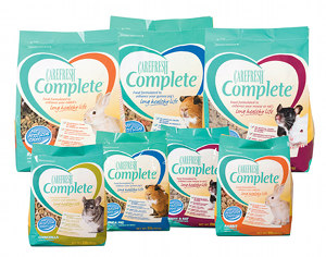 carefresh complete small pet food sample