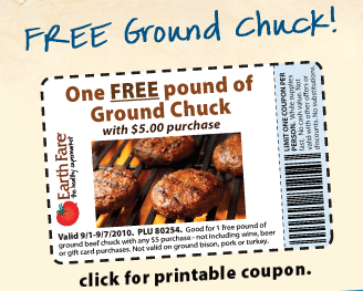 free ground chuck