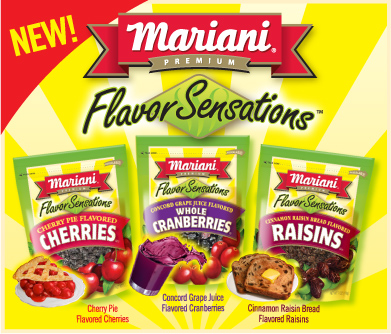 mariani flavor sensations raisins sample