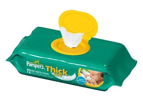 pampers thick care wipes