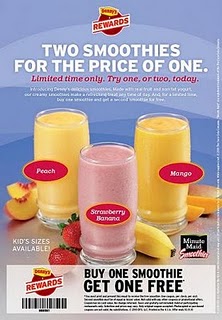 denny's fruit smoothies