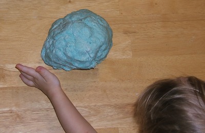 finished play dough ball