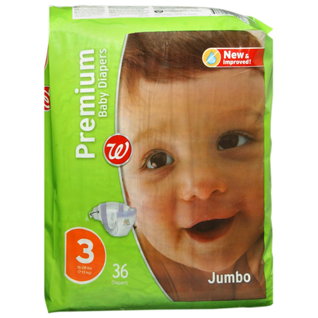 walgreens brand diapers
