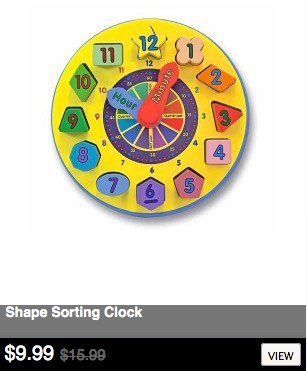 melissa and douge clock puzzle