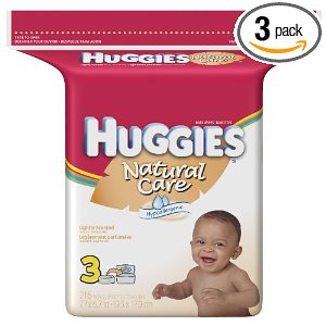 huggies natural care wipes