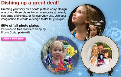 seehere plates december promotion