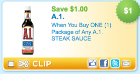 a-1 steak sauce coupon