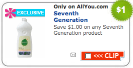 all you seventh generation coupon