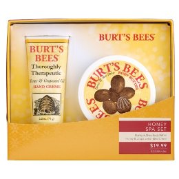 burt's bees honey spa set 