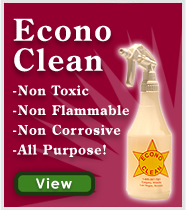 econo clean home cleaner sample