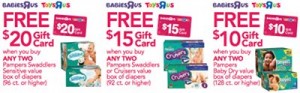 pampers babies r us January 14th deals
