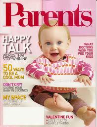 parents magazine baby cover