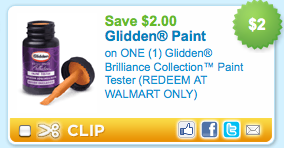 glidden paint coupon