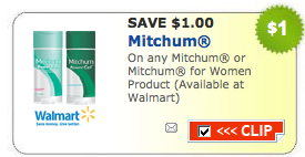 mitchum deodorant coupon