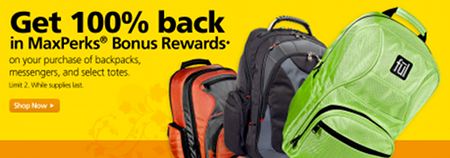 office max free backpacks