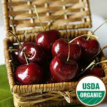 organic cherries 