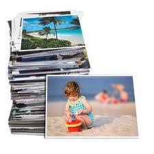 photo prints stack 