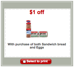 target bread and eggs coupon
