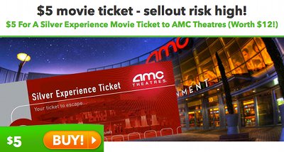 amc movie tickets discount