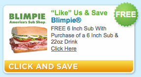 blimpie coupon