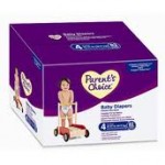 parents choice diapers box