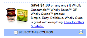 wholly guacamole coupon