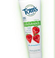 tom's of maine silly strawberry kids toothpaste