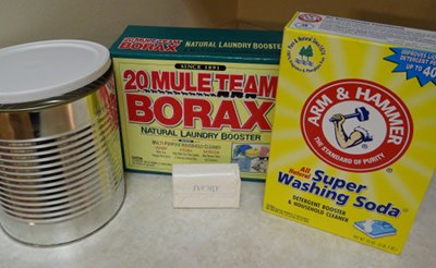 homemade laundry detergent powder ingredients