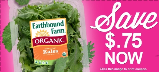 Another New .75 off ANY Earthbound Farms Organic Produce - The Thrifty ...