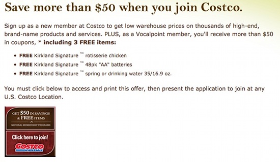 how much does it cost to join costco for a year