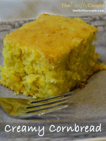 Creamy Cornbread Recipe Can Be Made Out Of Grits Too The Thrifty Couple