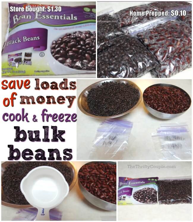 can you freeze black beans