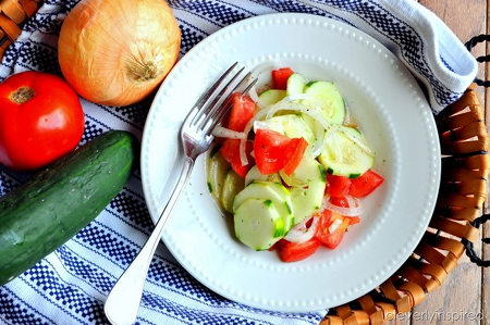 01 - Cleverly Inspired - Cucumber Tomato Salad-sm