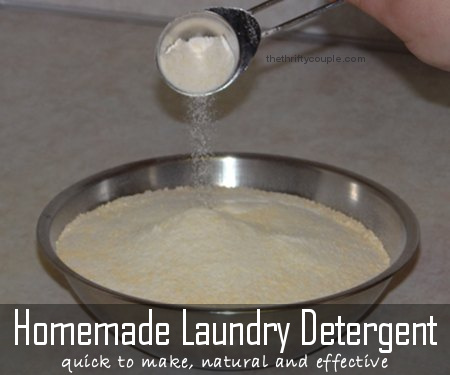 How to Make Powdered Laundry Detergent