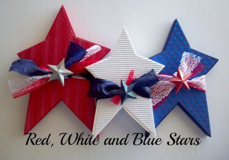 02 - Summer Scraps - Red White and Blue Stars