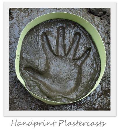 14 - Artful Kids - Mud Handprint Cast