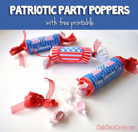 15 - Club Chica - Patriotic Party Poppers