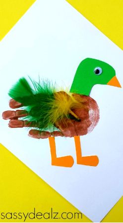 15 - Sassy Dealz - Handprint Duck